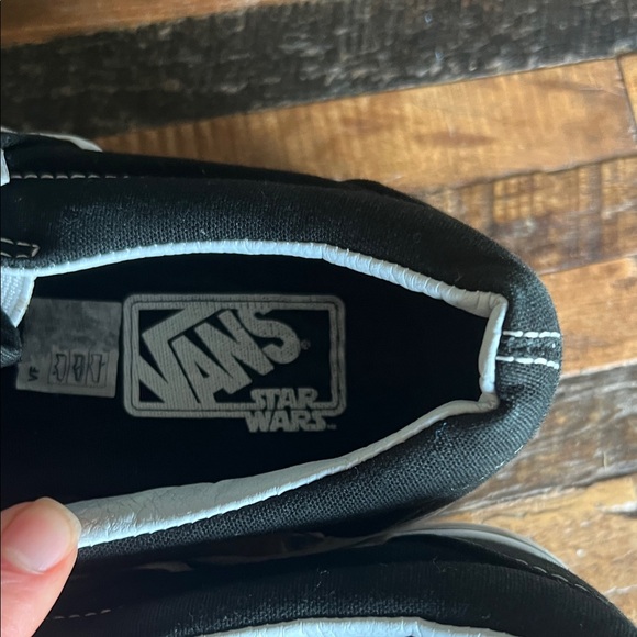 Vans Kids Star Wars Slip-On Sneakers - Black and Blue - Picture 2 of 9